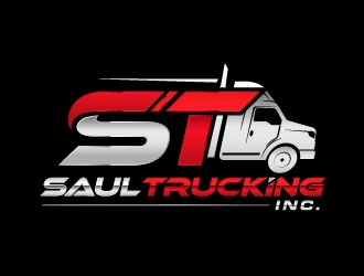 Saul Trucking inc. logo design by usef44