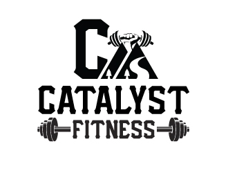 Catalyst Fitness logo design by aryamaity