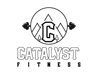 Catalyst Fitness logo design by aryamaity
