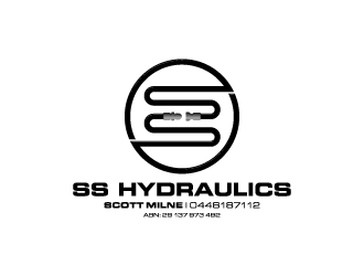 SS HYDRAULICS logo design by torresace