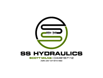 SS HYDRAULICS logo design by torresace