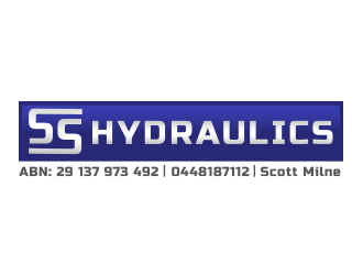 SS HYDRAULICS logo design by BeDesign