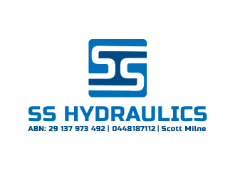 SS HYDRAULICS logo design by BeDesign
