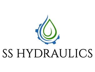 SS HYDRAULICS logo design by jetzu
