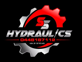 SS HYDRAULICS logo design by jaize