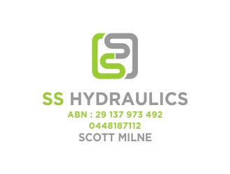 SS HYDRAULICS logo design by excelentlogo