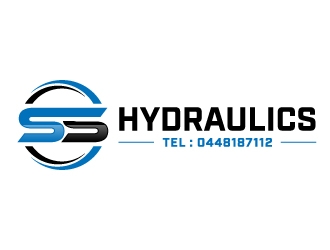 SS HYDRAULICS logo design by labo