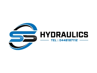 SS HYDRAULICS logo design by labo