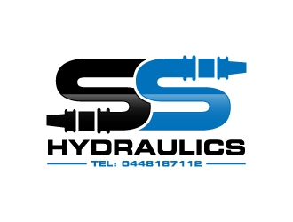 SS HYDRAULICS logo design by labo