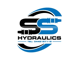 SS HYDRAULICS logo design by labo