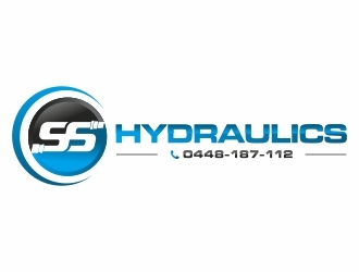 SS HYDRAULICS logo design by langitBiru