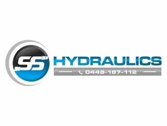 SS HYDRAULICS logo design by langitBiru