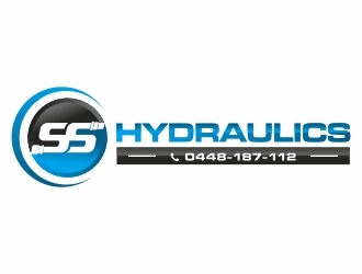 SS HYDRAULICS logo design by langitBiru