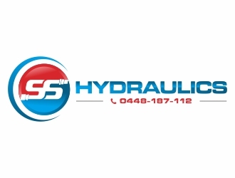 SS HYDRAULICS logo design by langitBiru