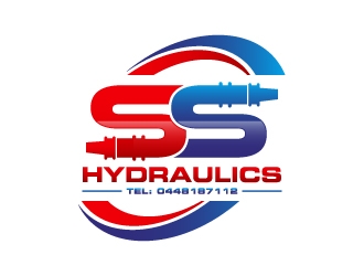 SS HYDRAULICS logo design by labo