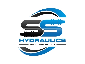 SS HYDRAULICS logo design by labo