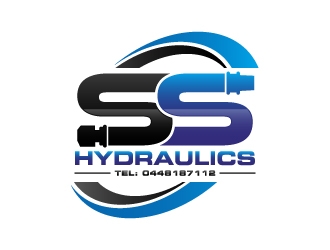 SS HYDRAULICS logo design by labo