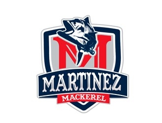 Martinez Mackerel logo design by bougalla005