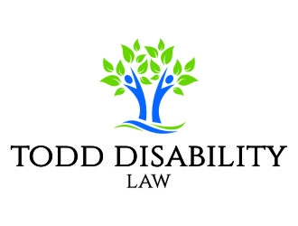 Todd Disability Law logo design by jetzu