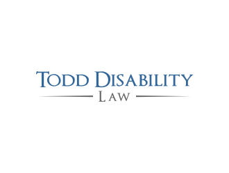Todd Disability Law logo design by akhi