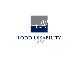 Todd Disability Law logo design by Barkah