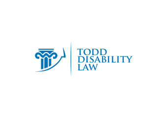 Todd Disability Law logo design by YONK