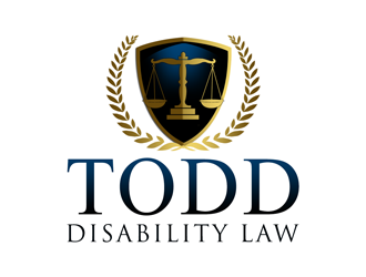 Todd Disability Law logo design by kunejo