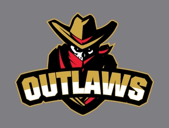 Outlaws logo design by Erasedink