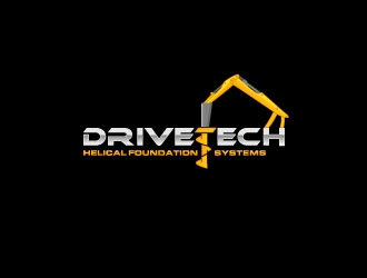 DriveTech Helical Foundation Systems logo design by jhanxtc
