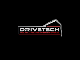 DriveTech Helical Foundation Systems logo design by jhanxtc