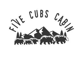 Five Cubs Cabin logo design by cybil