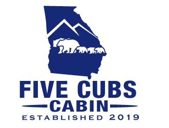 Five Cubs Cabin logo design by PMG