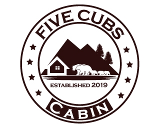 Five Cubs Cabin logo design by PMG