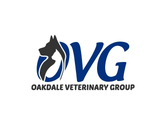 OVG / oakdale Veterinary Group  logo design by fawadyk