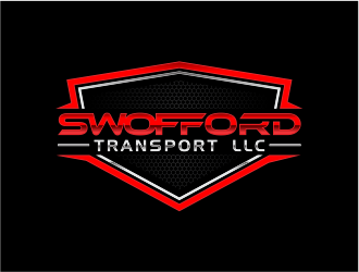 Swofford Transport LLC logo design by up2date