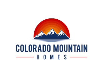 Colorado Mountain Homes logo design by GemahRipah