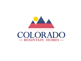 Colorado Mountain Homes logo design by ronmartin