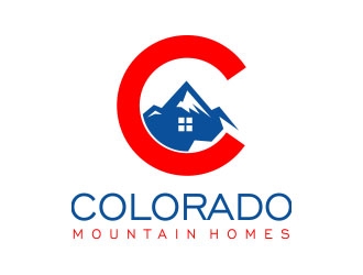 Colorado Mountain Homes logo design by item17