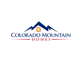 Colorado Mountain Homes logo design by Lavina