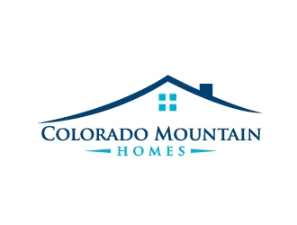 Colorado Mountain Homes logo design by Marianne