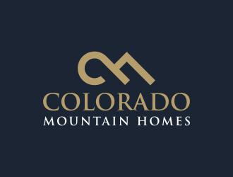 Colorado Mountain Homes logo design by p0peye