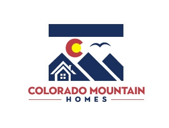 Colorado Mountain Homes logo design by AYATA