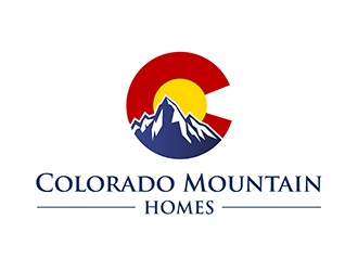 Colorado Mountain Homes logo design by SteveQ