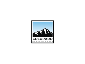 Colorado Mountain Homes logo design by cecentilan