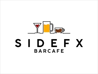 SIDEFX barcafe logo design by alwi17