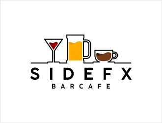 SIDEFX barcafe logo design by alwi17