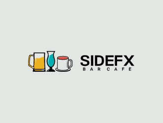 SIDEFX barcafe logo design by AYATA