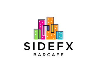 SIDEFX barcafe logo design by p0peye