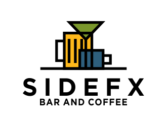 SIDEFX barcafe logo design by jm77788