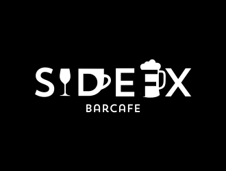 SIDEFX barcafe logo design by aldesign